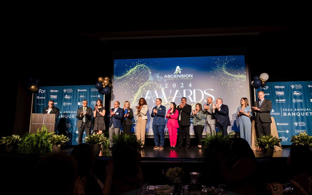 Ascension Chamber Recognizes Top Local Businesses and Leaders at Annual Awards Banquet
